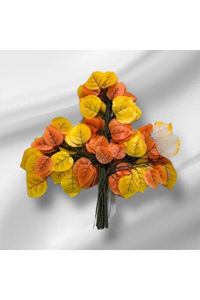 Happyland Yapay Sarı - Turuncu Benjamin Yaprağı