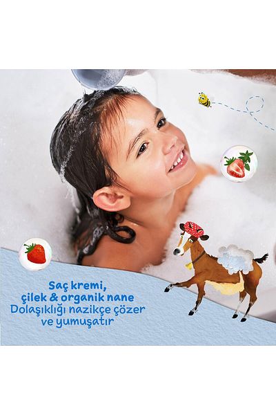 Childs Farm Strawberry and Organic Mint Extract Kids Hair Cream 500ml