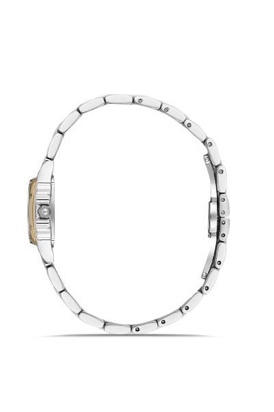 FERRO 23 mm Quartz Women's Wristwatch - Steel Gold/Grey