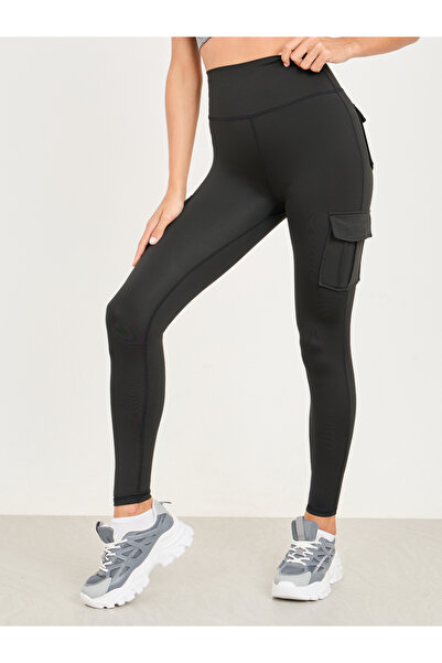 Styli Flap Pocket Detail Active Leggings