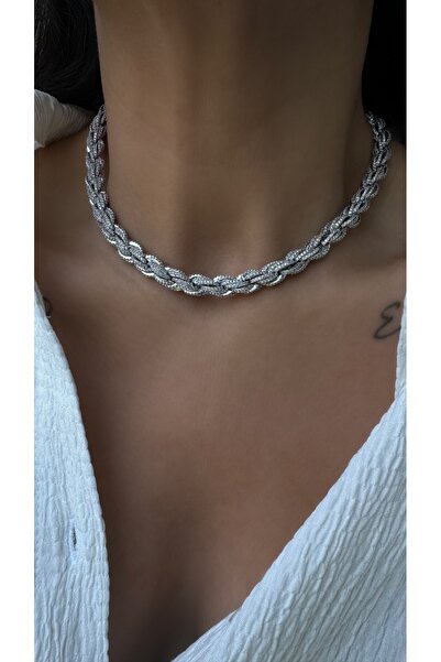 Vi store Limited Edition Gümüş Stone Kolye