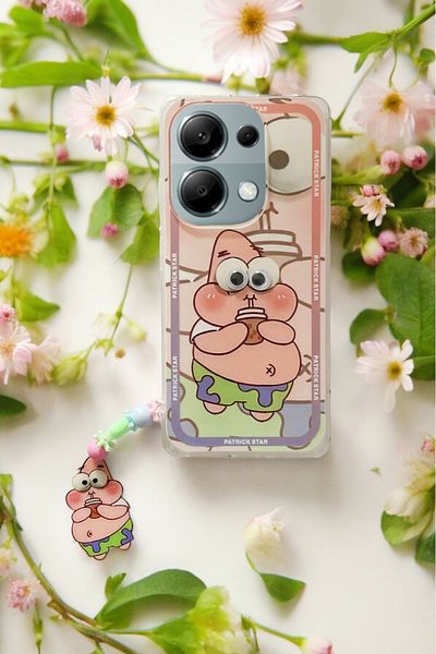 Spoyi حافظة هاتف Xiaomi Redmi Note 13 Pro 4G بتصميم باتريك مع سحر