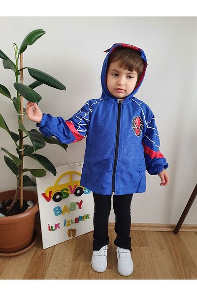 VOSVOSBABY Trenci albastru SPiderman