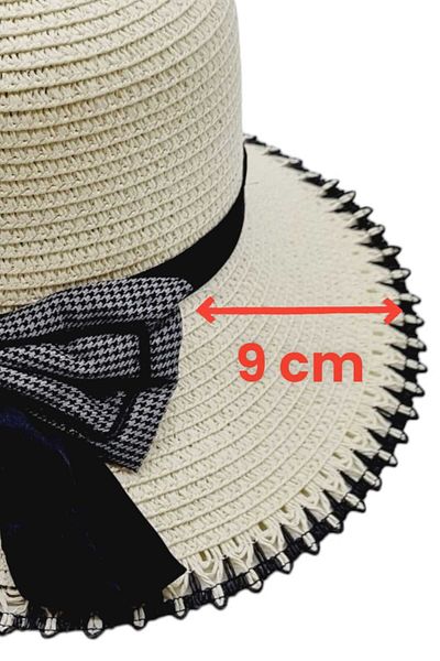 Mood Agenda Summer Straw Women's Hat - Bow Detailed