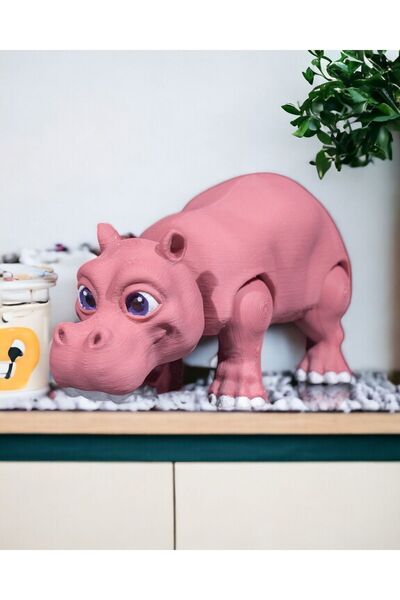 CESTOPİENO Su Aygırı Hayvan Figür Oyuncak