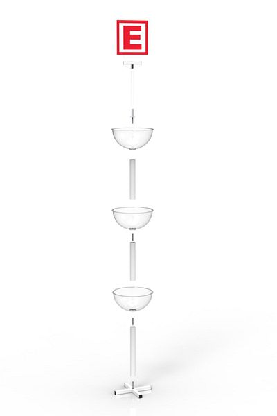 relaxstand Stand pentru produse cu trei vase