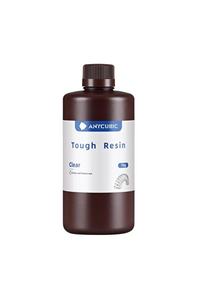 Anycubic UV Tough(Sert Esnek) Reçine 1Kg Şeffaf
