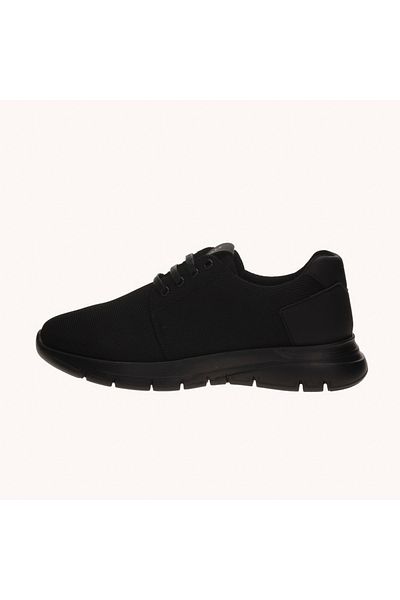 Frau Men's Sneaker (Casual) 09V1 Frau Tecno Neronero (Black with Black Outsole)