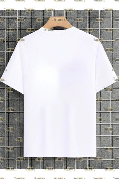 aynewmoda Tricou oversize imprimat cu model de bou