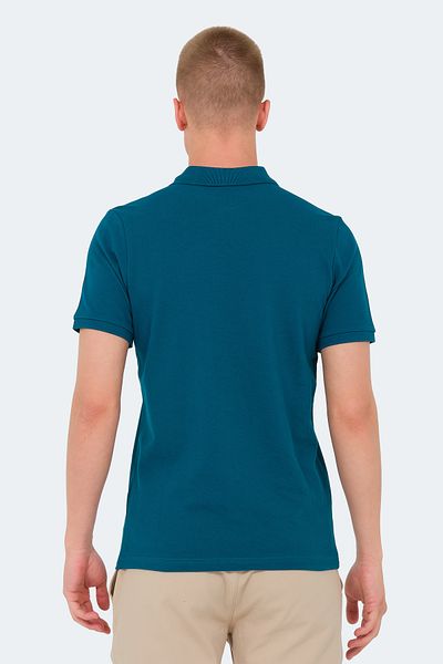Slazenger Tricou bărbați - VALE KTN, culoare benzină
