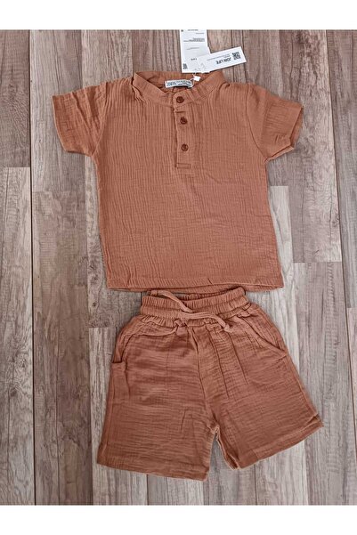 SARE TEKSTİL muslin shirt set