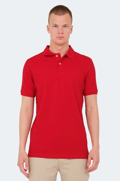 Slazenger Tricou roșu pentru bărbați - VALE KTN
