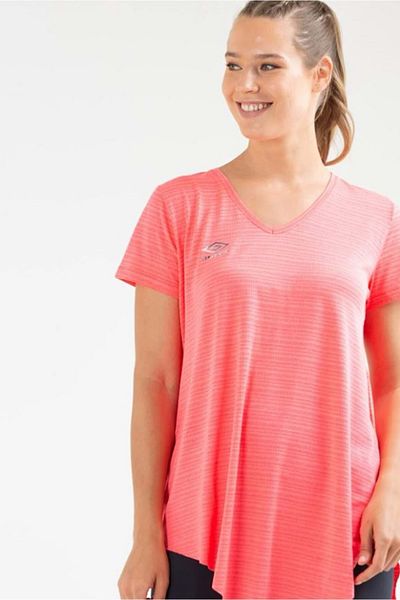 UMBRO Vf-0081 Cross T-shirt Women's T-Shirt Pink