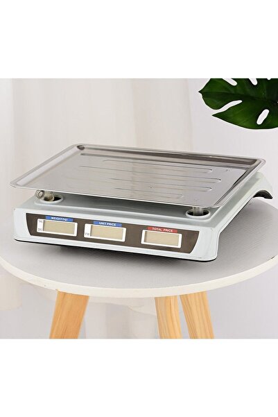 modanlı Market Pazarcı Manav Ve Kasap Terazisi 40 Kg Kapasiteli Elektronik Dijital Bakkal En