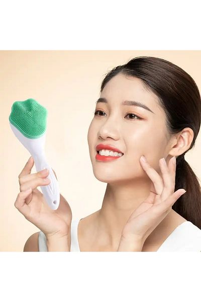 MİS KİTCHEN 2 Pcs Facial and Skin Cleansing Exfoliating Brush