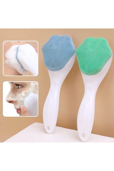 MİS KİTCHEN 2 Pcs Facial and Skin Cleansing Exfoliating Brush