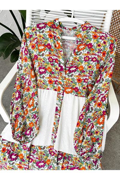 Poliyance Rochie portocalie Reyna