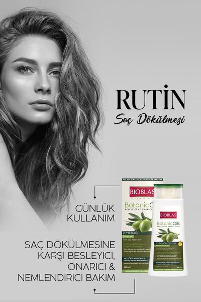 Bioblas Organic Oils Kuru Ve Yıpranmış Saçlar Için Şampuan 360 ml Zeytinyağı Ve At Kuyruğu Yağı Şampuanı
