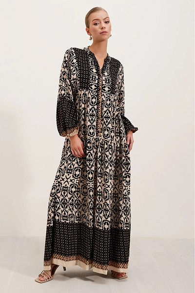 Nisa Luxury Boutique Αυθεντικό φόρεμα με σχέδια