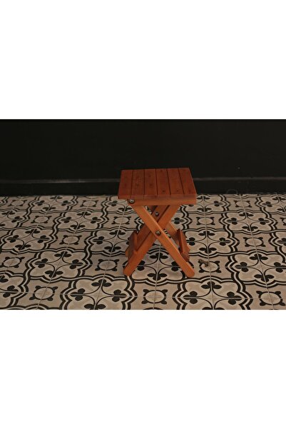 ayzenbi Katlanabilir Ahşap Kamp Piknik Bahçe Taburesi