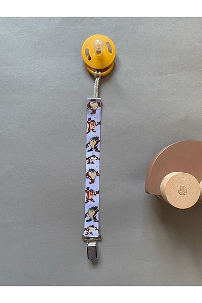 KARAMİLA Pacifier Strap and Chain - Handmade Holder