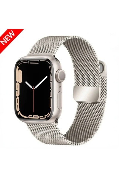 Cool Cold Apple Watch Band Uyumlu 42/44/45/49 Mm, Iwatch Seri 10 46mm/ Mıknatıslı Milanese Kordon