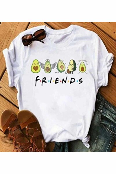 BEG COLLECTİON Prijatelji avokada Štampano Deca T-shirt