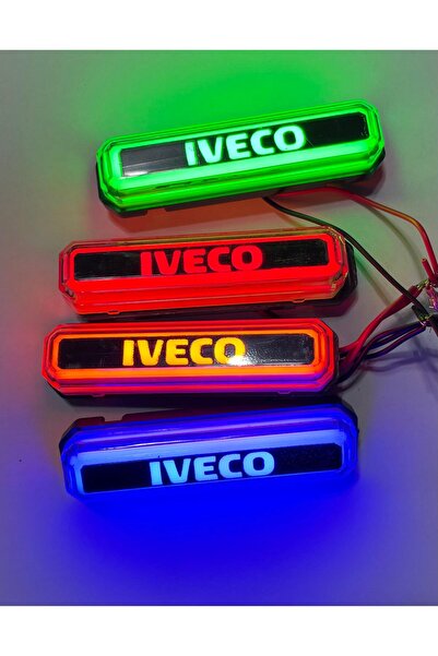 Iveco Tır Parmak Led Lamba 12-24 V İVECO YEŞİL-KIRMIZI-TURUNCU-MAVİ