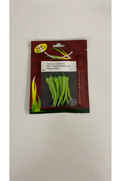 Çarliston Biber Yalova 341 Pepper Sweet (Capsicum Annuum L.)