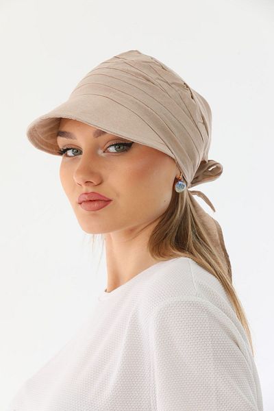 Ritagarcia Safari Tie-Up Stone Visor Bandana Visor