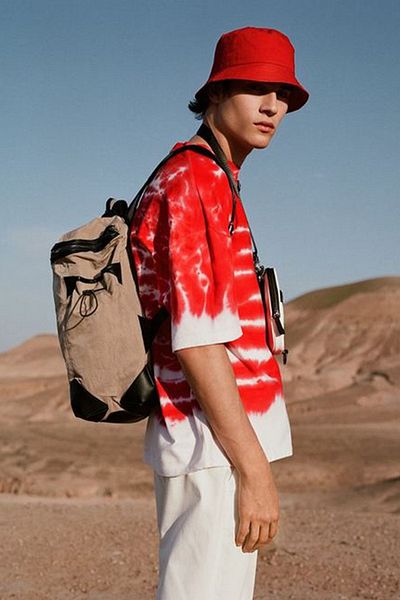 Ritagarcia Fisherman Red Bucket Hat
