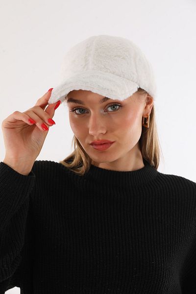 Ritagarcia Plush Ecru Hat