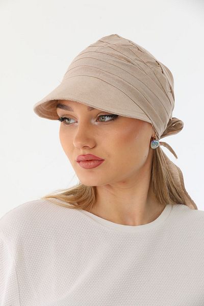 Ritagarcia Safari Tie-Up Stone Visor Bandana Visor
