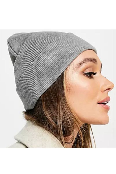 Ritagarcia Unisex Winter Gray Folded Beret