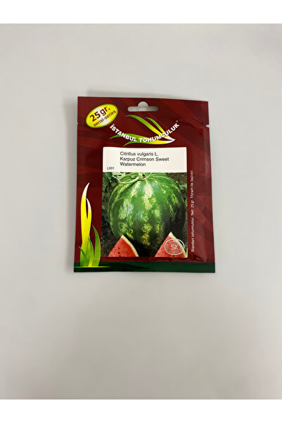 Karpuz Crimson Sweet Watermelon (Citrillus Vulgaris L.)