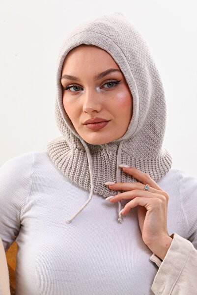 Ritagarcia Balaclava Beretă pentru femei cu șiruri