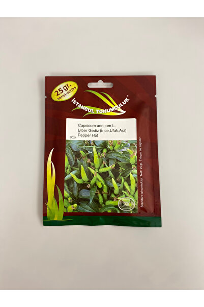 Biber Gediz (Ince,urfa,acı) Pepper Hot (Capsicum Annuum L.)