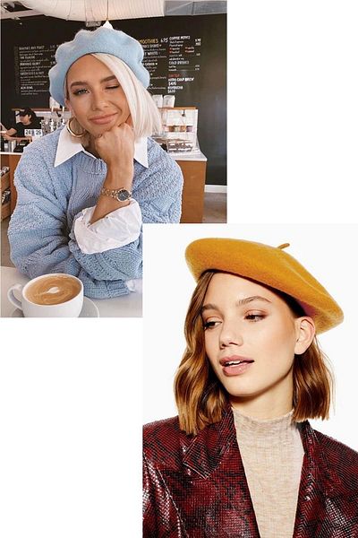 Ritagarcia French Felt Painter Beret Set of 2