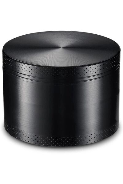 SKY POWER 63 mm 4 Katmanlı Mıknatıslı Çinko Alaşım Herbal Grinder Baharat Bit...