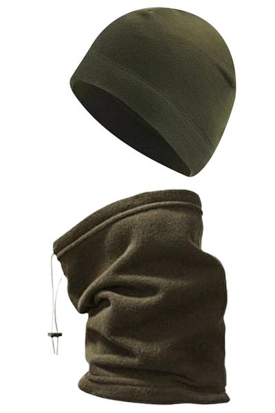 Ritagarcia Polar Khaki Beret Neck Collar Set of 2