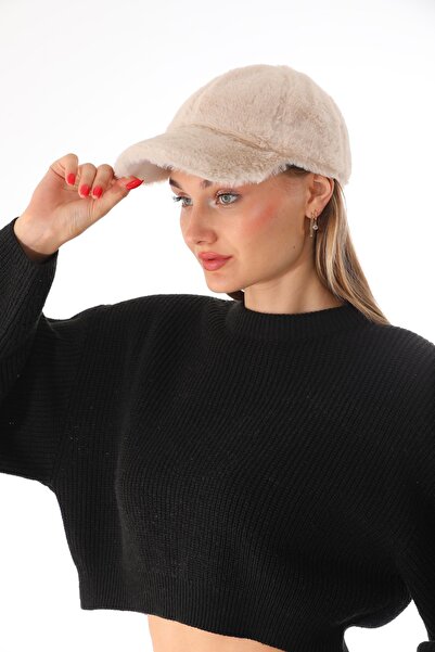 Ritagarcia Plush Beige Hat