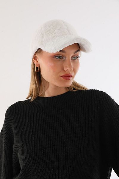 Ritagarcia Plush Ecru Hat