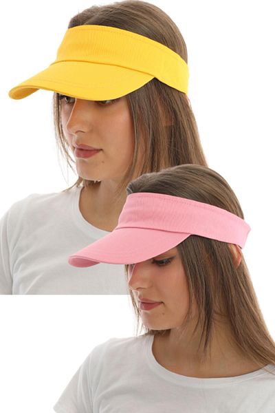 Ritagarcia UV Protective Unisex Visor Tennis Hat Set of 2