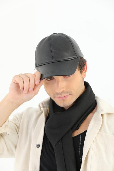 Ritagarcia Genuine Leather Unisex Adjustable Hat