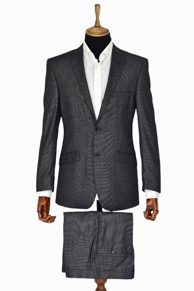 BAGLAN SR-5118-04 Men's Smoked Suit