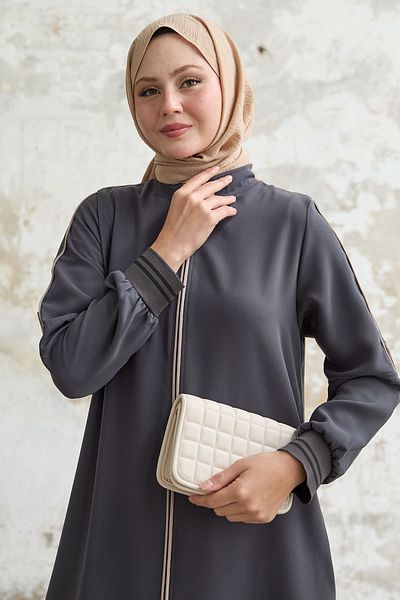 InStyle رمادي نصف الأنابيب مضلع Ferace