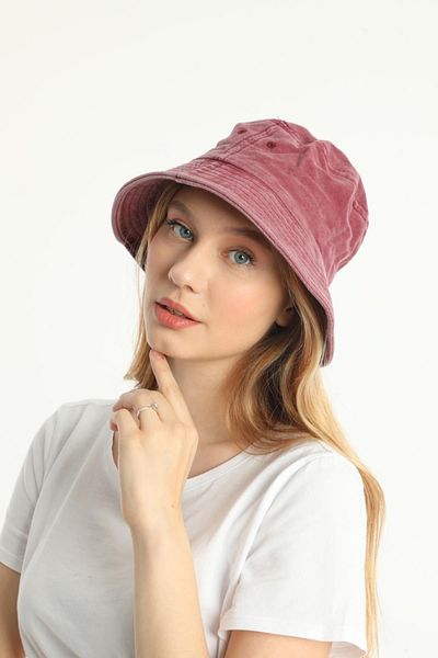 Ritagarcia Дамска рибарска винтидж шапка с кофа