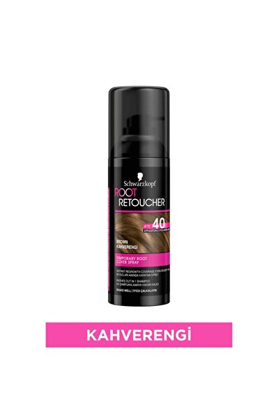 Schwarzkopf Root Retoucher Sprey Boya Kahverengi 120 Ml