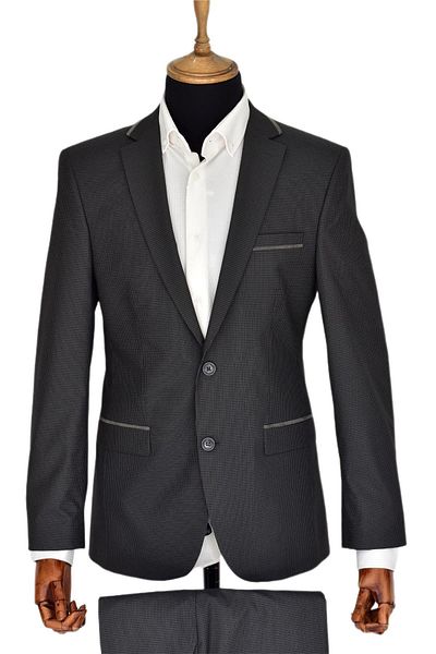 BAGLAN Men's Suit - Ribbed MC-6003-3013