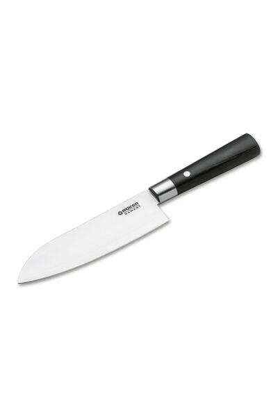 Böker Manufaktur Damascus Black Santoku Bıçak